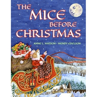 预订 Tale the Christmas Mouse 978162 from Santa Before House With Night Visit Mice The