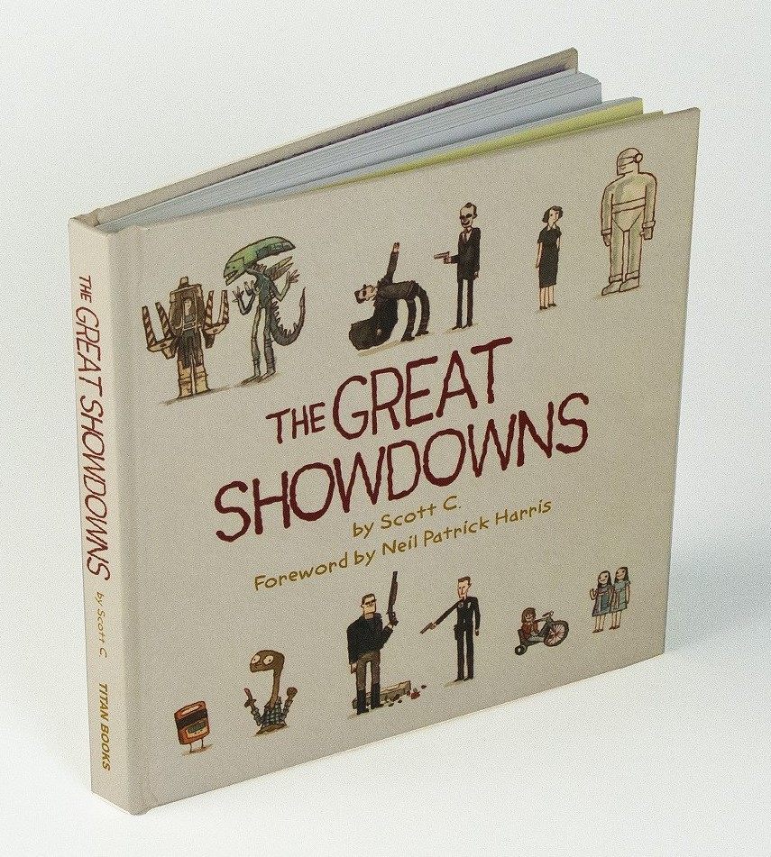 英文原版 scott campbell的异想电影插画 the great showdowns bj
