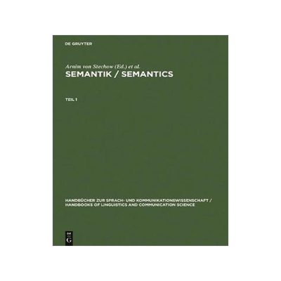 [预订]Semantik / Semantics 9783110126969