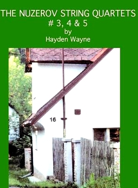 预订 The Nuzerov String Quartets #3, 4 & 5: 9781484166185