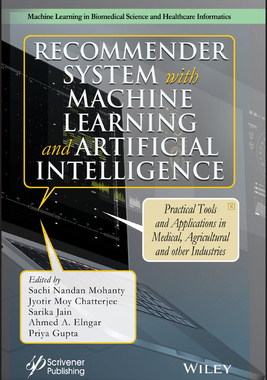 【预订】Recommender System with Machine Learning and Artificial Intelligence