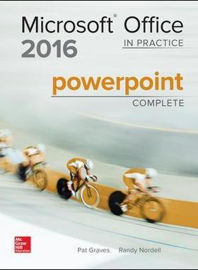[预订]MICROSOFT OFFICE POWERPOINT 2016 COMPLETE: IN PRACTICE 9781259762697