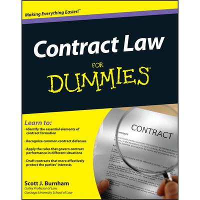 Contract Law for Dummies合同法达人迷: 9781118092736