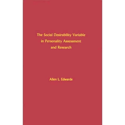 预订 The Social Desirability Variable in Personality Assessment and Research: 9780313232459