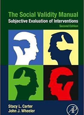 【预订】The Social Validity Manual