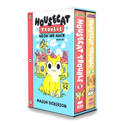 预订 Housecat Trouble: Meow and Again Boxed Set: Housecat Trouble, Lost and Found (a Graphic Novel Boxed Set) 家猫的麻烦