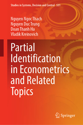 预订 Partial Identification in Econometrics and Related Topics