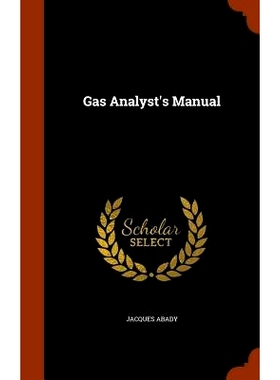 预订 Gas Analyst’s Manual: 9781345517170
