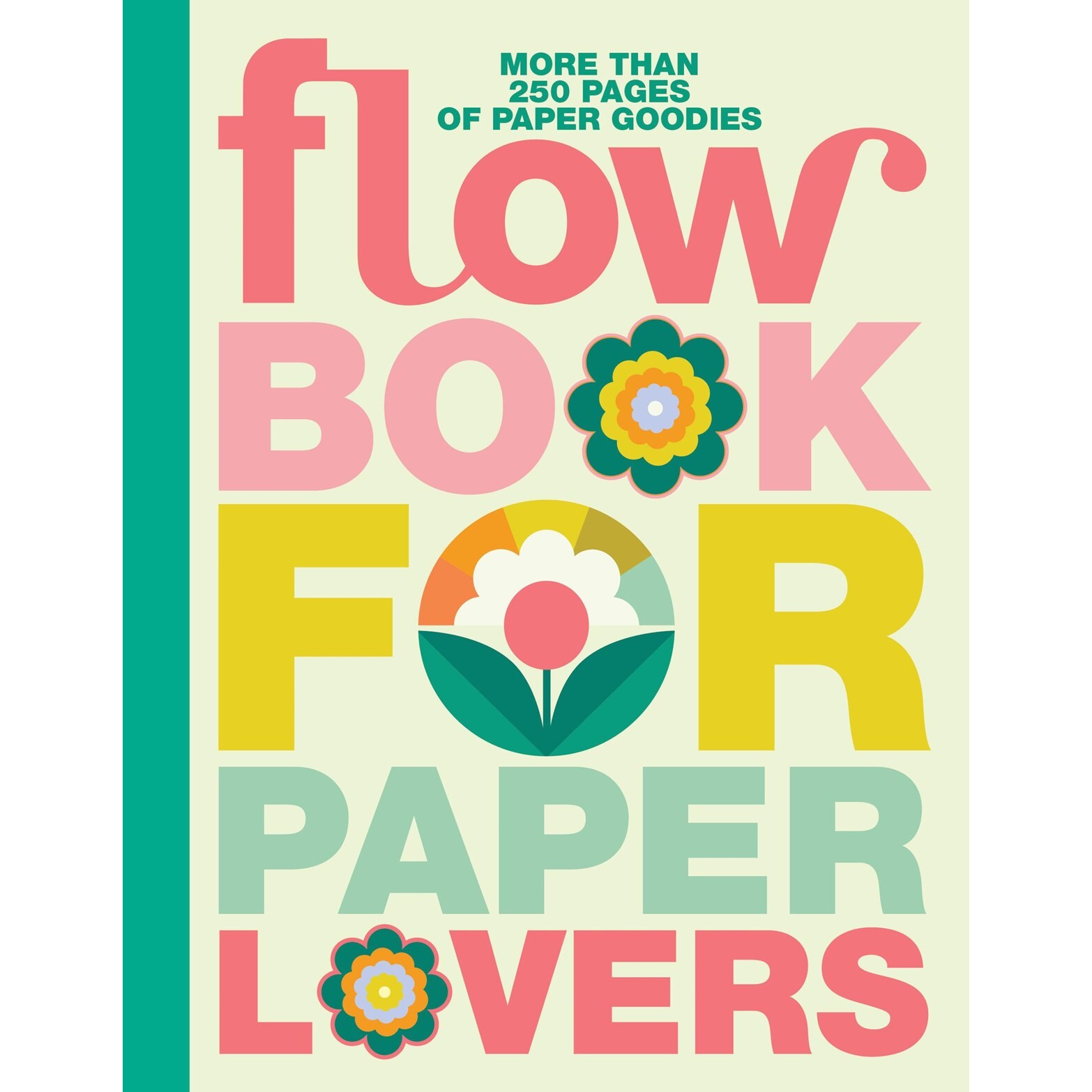 预售 Flow杂志 纸艺书 手账纸品素材 爱书人 繁花绽放 英文原版 Book for Paper Lovers: Bursting with Blooms 手工文具治愈解压