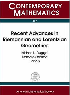 [预订]Recent Advances in Riemannian and Lorentzian Geometries 9780821833797