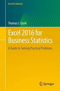 【预订】Excel 2016 for Business Statistics