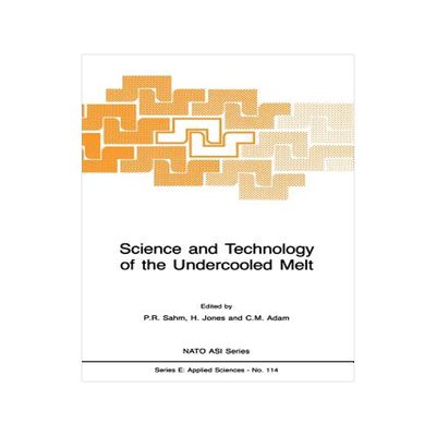 预订 Science and Technology of the Undercooled Melt