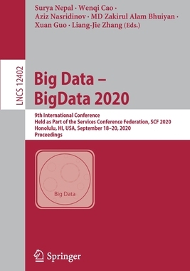 【预订】Big Data – BigData 2020