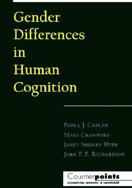 【预订】Gender Differences in Human Cognition