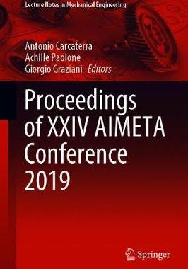 【预订】Proceedings of XXIV AIMETA Conference 2019