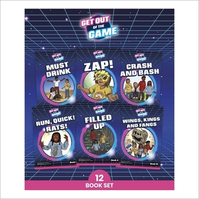 预订 Phonic Books Get Out of the Game: Adjacent consonants and consonant digraphs, suffixes -ed and -ing 自然拼读教材退