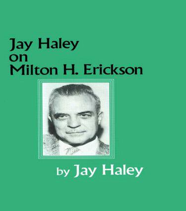 【预订】Jay Haley On Milton H. Erickson