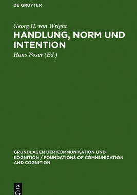 预订 Handlung, Norm und Intention