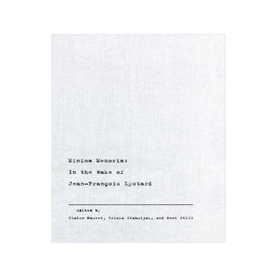 预订 Minima Memoria: Essays in the Wake of Jean-Francois Lyotard