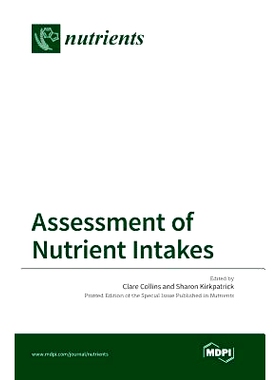 预订 Assessment of Nutrient Intakes: 9783038422884
