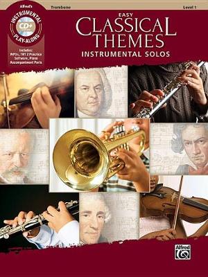 【预订】Easy Classical Themes Instrumental Solos: Trombone, Book & CD