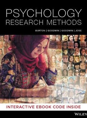 预订 Psychology Research Methods, 1st Edition Print and Interactive E-Text 心理学研究方法：打印与交互式电子文本: 9780730