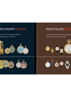 预订 Treasures from the Patek Philippe Museum: Vol. 1: The Emergence of the Watch (Antique Collection); Vol. 2: The Ques