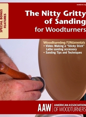 预订 The Nitty Gritty of Sanding for Woodturners: 9781539124153