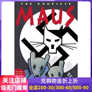 现货鼠族 普利策奖 漫画 英文原版 豆瓣9.3分 Maus: A Survivor's Tale
