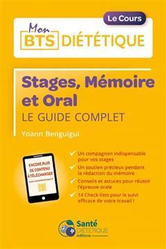 预订 Mon BTS diététique : stages, mémoire et oral : le guide complet