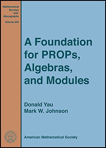 【预售】A Foundation for PROPs, Algebras, and Modules