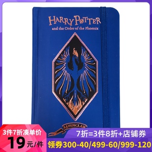 Notebook 凤凰社 Order Phoenix Potter 英文原版 拉文克劳 官方周边 笔记本 the Harry Ravenclaw 哈利·波特学院版 and