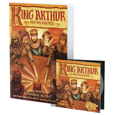 预订 King Arthur and His Knights Bundle: Audiobook and Companion Reader 亚瑟王和他的骑士团：有声读物和伴侣读物: 97819458