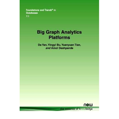预订 Big Graph Analytics Platforms 大图表分析平台: 9781680832426