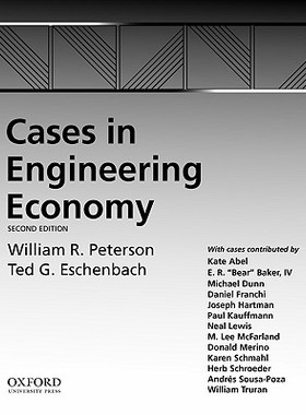 【预订】Cases in Engineering Economy