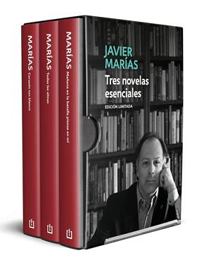 现货西班牙语原版 哈维尔·马里亚斯三部作品套装 Javier Marias 如此苍白的心 灵魂之歌 明日战场上勿忘我 Tres novelas esencial
