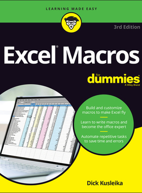 [预订]Excel Macros for Dummies, 3rd ed.