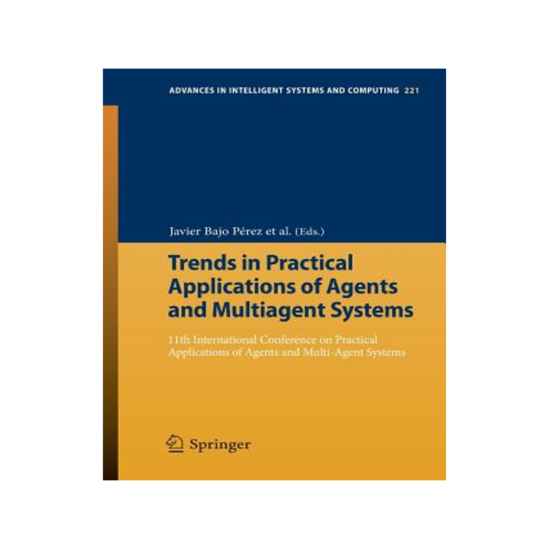 预订 Trends in Practical Applications of Agents and Multiagent Systems