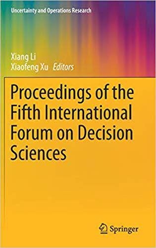 【预售】Proceedings of the Fifth International Forum on Decision Sciences