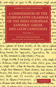 【预订】A Compendium of the Comparative Grammar of the Indo-European, Sanskrit, Greek and Latin Languages