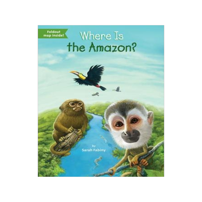 预售 英文原版 亚马孙丛林在哪？Where Is the Amazon?中小学生读物 Who Was/Is 系列 进口原版