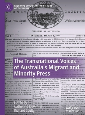 【预订】The Transnational Voices of Australia’s Migrant and Minority Press 9783030436414
