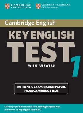 【预售】Cambridge Key English Test 1 with Answers: Examination Papers from the University of Cambridge ESOL Examin...