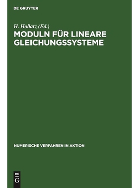 预订 Moduln für lineare Gleichungssysteme: 9783112479278