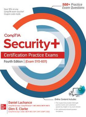 [预订]Comptia Security+ Certification Practice Exams, Fourth Edition (Exam Sy0-601) 9781260467970