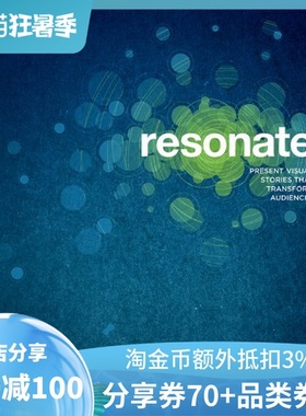英文原版 共鸣：呈改变受众的视觉故事 Resonate: Present Visual Stories That Transform Audiences