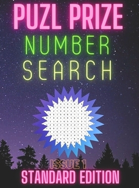 预订 PUZL Prize Number Search Issue 1 Standard Edition: 9798393504335