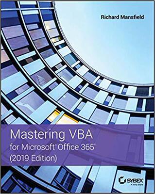 现货Mastering Vba For Microsoft Office 365