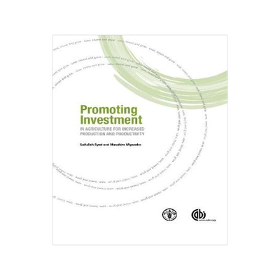 预订 Promoting Investment in Agriculture for Increased Production and Productivity