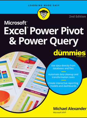 【预订】Excel Power Pivot & Power Query For Dummies, 2Nd Edition 9781119844488